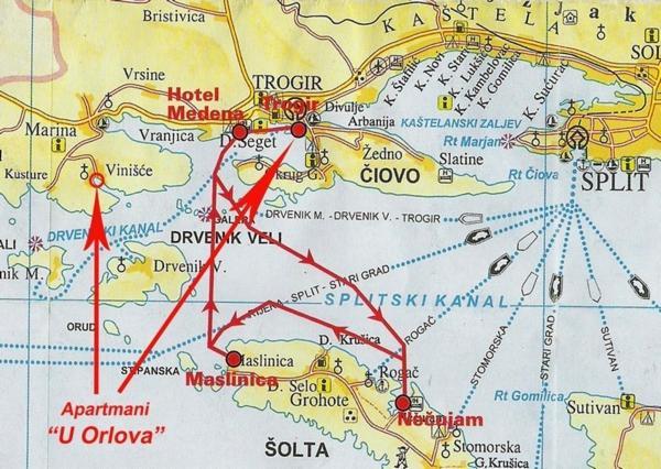 Apartments Ivan Orlic Vinišće Екстериор снимка